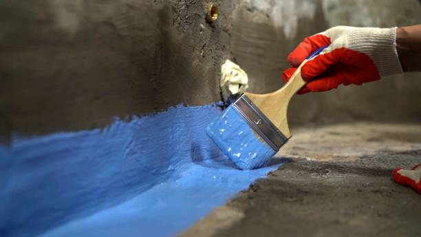 Commercial Crawl Space Encapsulation project at a Salem, IN business property by SJ Waterproofing Pros